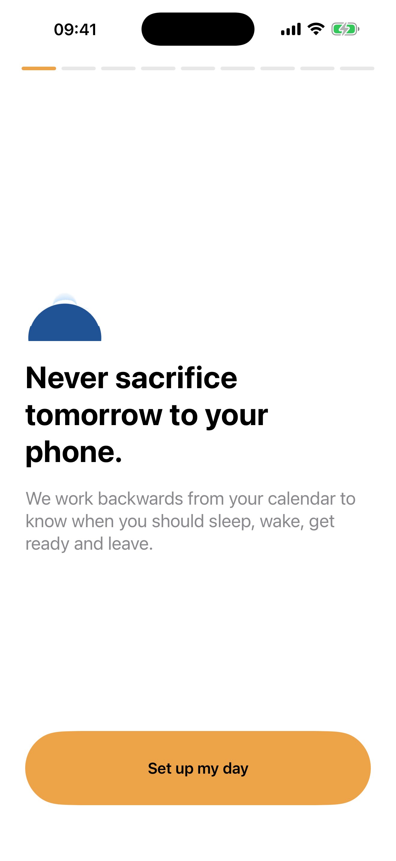 Latey onboarding screen